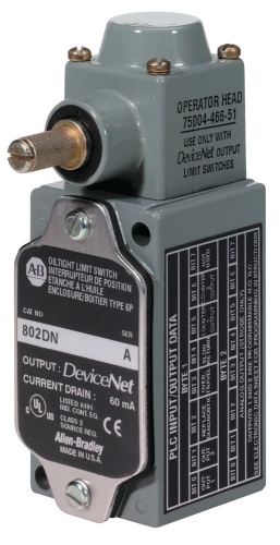 802DN Концевые выключатели DeviceNet