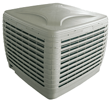 Охладитель-увлажнитель воздуха испарительный SABIEL D180CL с нижней подачей (увлажнение 300-500 м², охлаждение 150 м²)