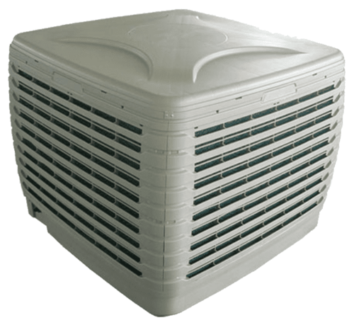 Охладитель-увлажнитель воздуха испарительный SABIEL D180CL с нижней подачей (увлажнение 300-500 м², охлаждение 150 м²)