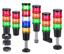 855F Светосигнальные колонны компактные 70mm