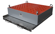 Магнитный сепаратор подвесной с механической очисткой – шибером (СМПР)